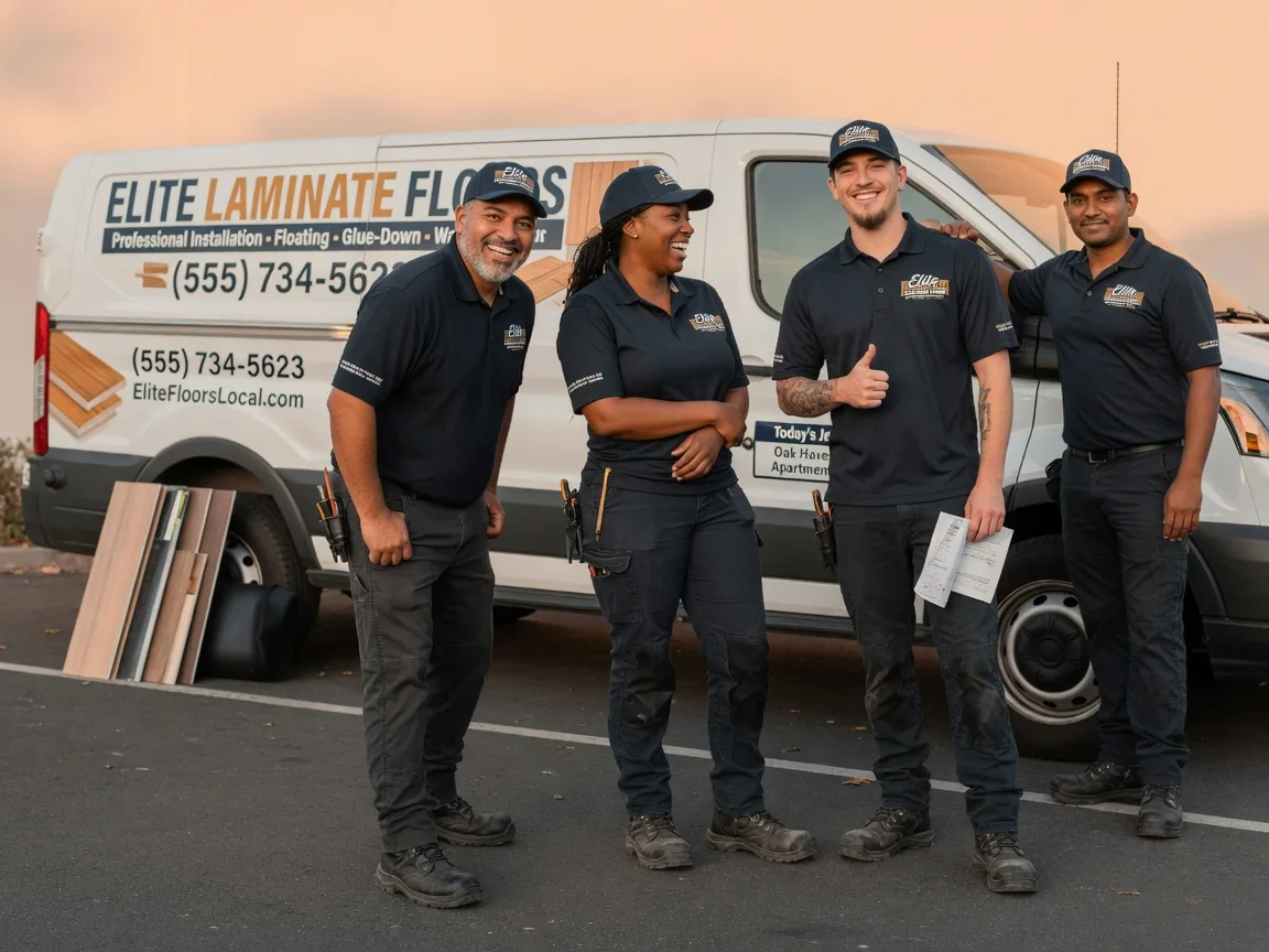 Laminate flooring installation company in Brook, IN